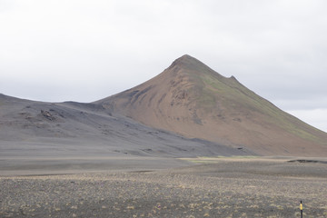 Fototapeta na wymiar Landschaft im Möðrudalsöræfi - Gebiet / Hochland im Nord-Osten Islands
