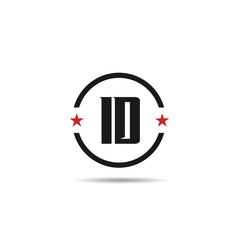 Initial Letter ID Logo Template Design
