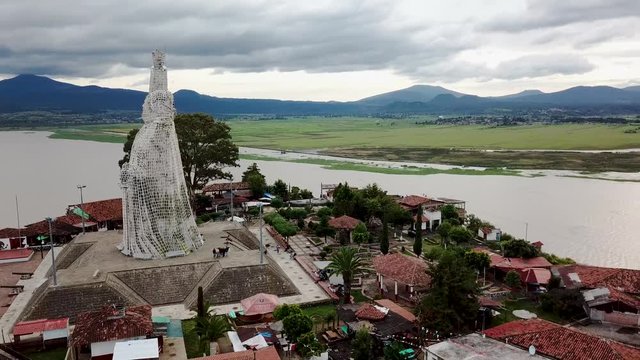 Travel out of Janitzio in Michoacan Mexico