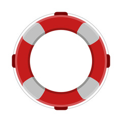 Isolated lifesaver icon