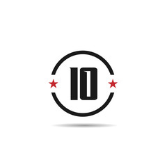 Initial Letter IO Logo Template Design