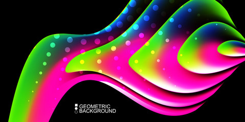 Geometric colorful abstract background