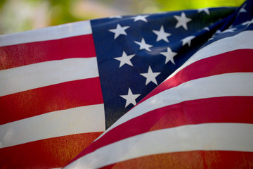 Fototapeta na wymiar AMERICAN FLAG