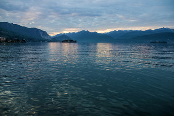 Srtresa lake view, Italy, Lombardy, Lago di Maggiore