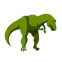 Fototapeta premium Cartoon dinosaur icon