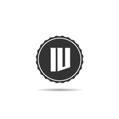 Initial Letter IV Logo Template Design