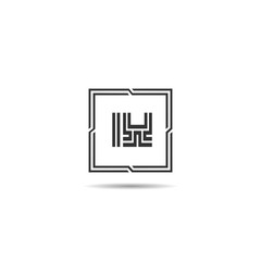 Initial Letter IX Logo Template Design