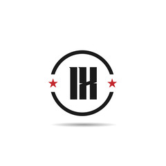 Initial Letter IX Logo Template Design