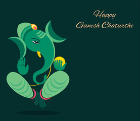 ganesh chaturthi festival poster design