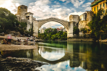 Fototapeta na wymiar Mostar bridge