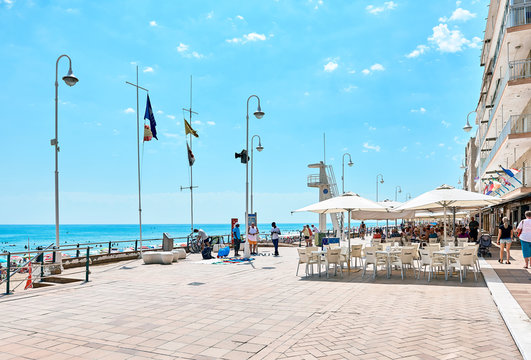 Guardamar del Segura seafront. Costa Blanca. Spain