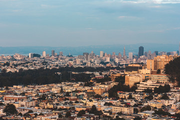 Sunset in San Francisco