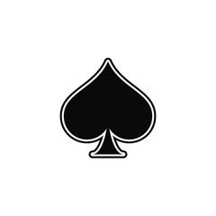 Fototapeta premium spade, playing card ace