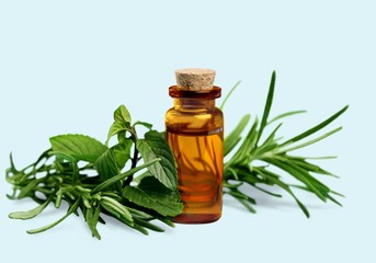 Essential Oil with Rosemary Sprig