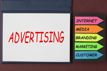 Advertisement Commercial Concept