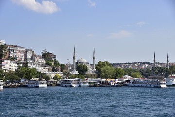 Fototapeta premium Waterfront houses of Bosphorus - istanbul