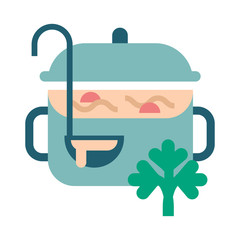 Soup vector illustration