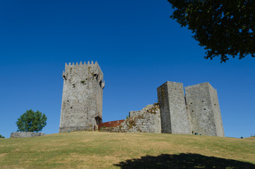 Fototapeta na wymiar Castelo de Montalegre, Terras de Barroso. Portugal
