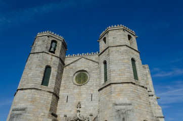 Fototapeta na wymiar Catedral de Guarda, Portugal