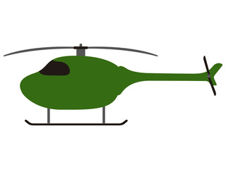 Isolated helicopter toy icon