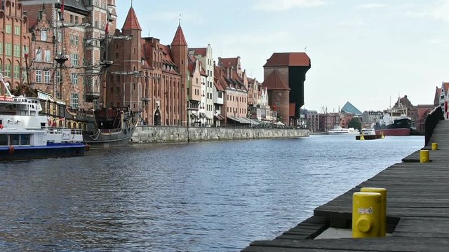 The old town of Gdansk 