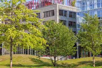 Modern building exterior