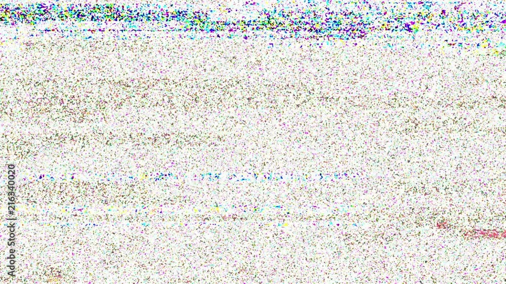 Poster digital screen lines flickering abstract noise background