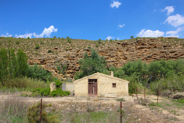 Fototapeta na wymiar Ribera de Cañaverosa, Calasparra, Murcia, España
