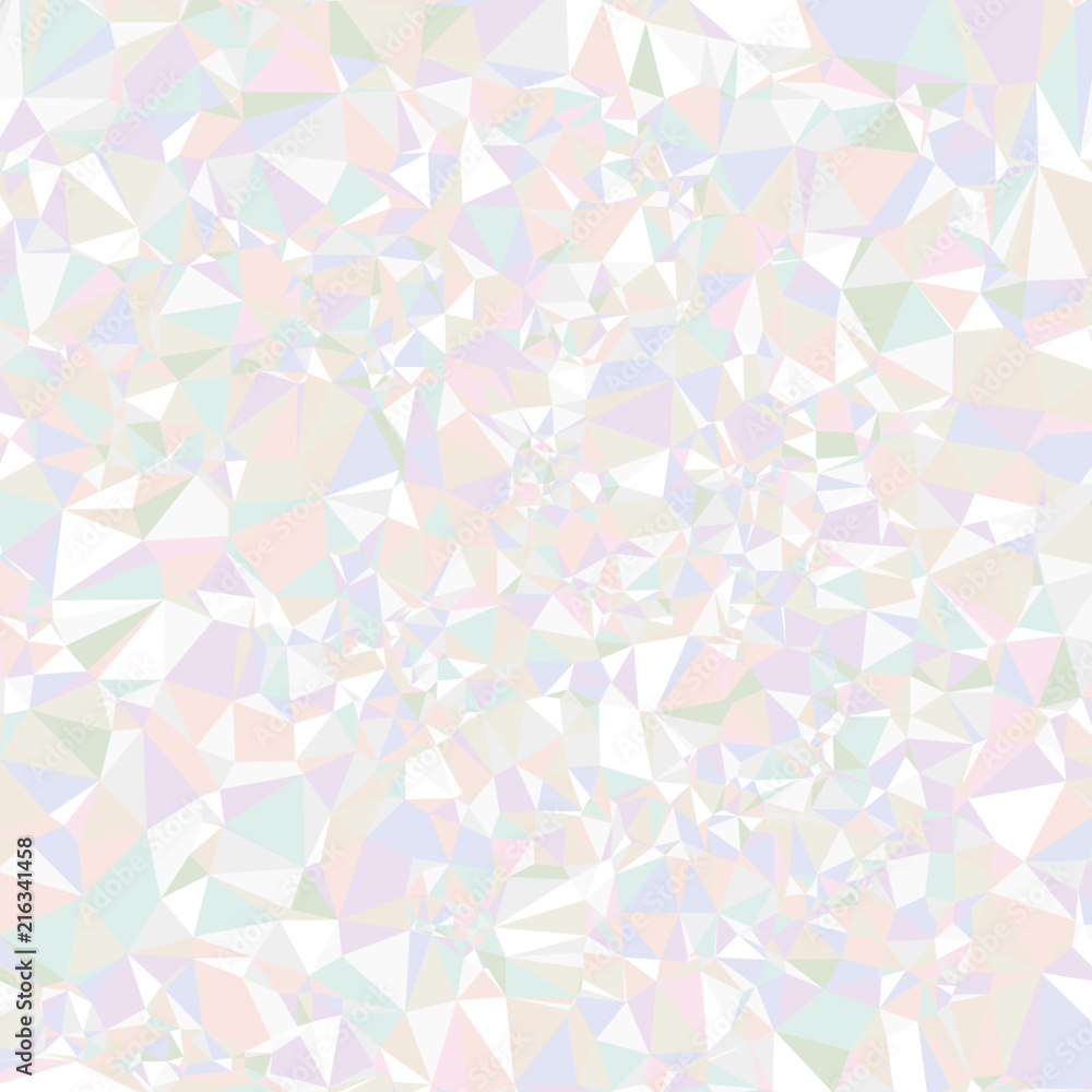 Poster abstract triangle background. colorful holographic design triangular vector pattern.