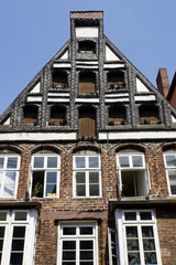 historische Altstadt Lüneburg - Giebelhaus