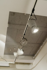 included modern floor lamps under the ceiling