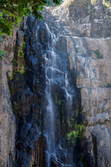 Waterfall cliff,Haew Narok waterfall in summer season
