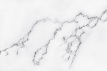 White marble texture and background for design pattern artwork.