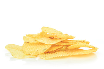 crispy potato chips junk food unhealthy food