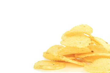 crispy potato chips junk food unhealthy food
