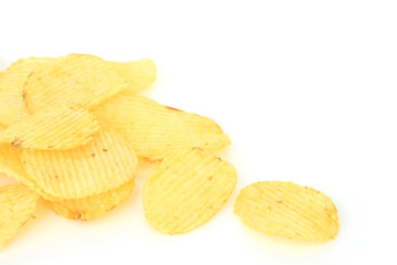 crispy potato chips junk food unhealthy food