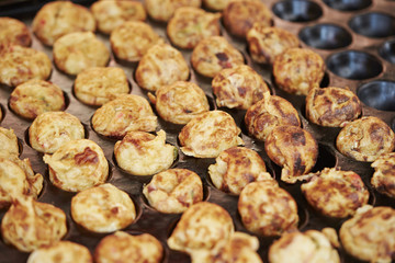 Takoyaki, Japanese octopus ball 