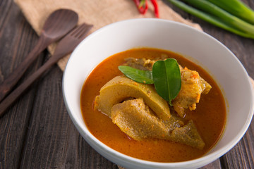 kikil or beef tendon curry