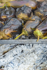 Baked eggplants