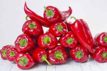 Red peppers