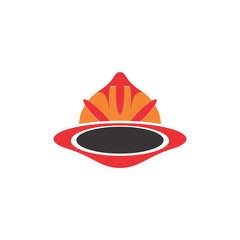 Fire fighter helmet logo