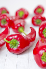 Red peppers