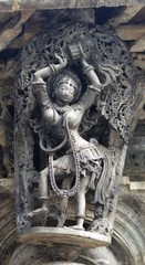 Fototapeta na wymiar Chennakeshava Temple, Belur, Karnataka, India