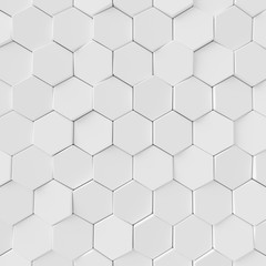 Modern tile wall. 3D rendering.