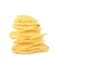 crispy potato chips junk food unhealthy food