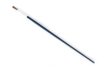 paint brush set tool art  on white background