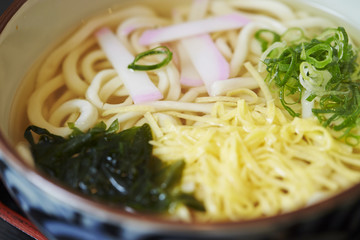 Udon, Japanese white noodle 