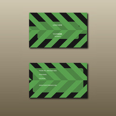 Naklejka premium Business card