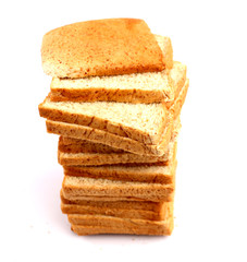 Bread Row with White Backdrop.