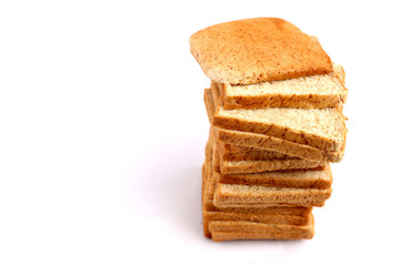Bread Row with White Backdrop.